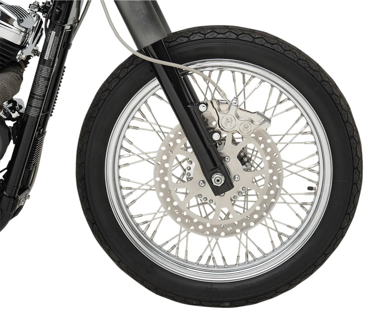 Performance Machine Four-piston Brake Caliper For Front Left