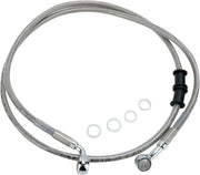 Drag Specialties Stainless Steel Brake Line Kit Front Upper