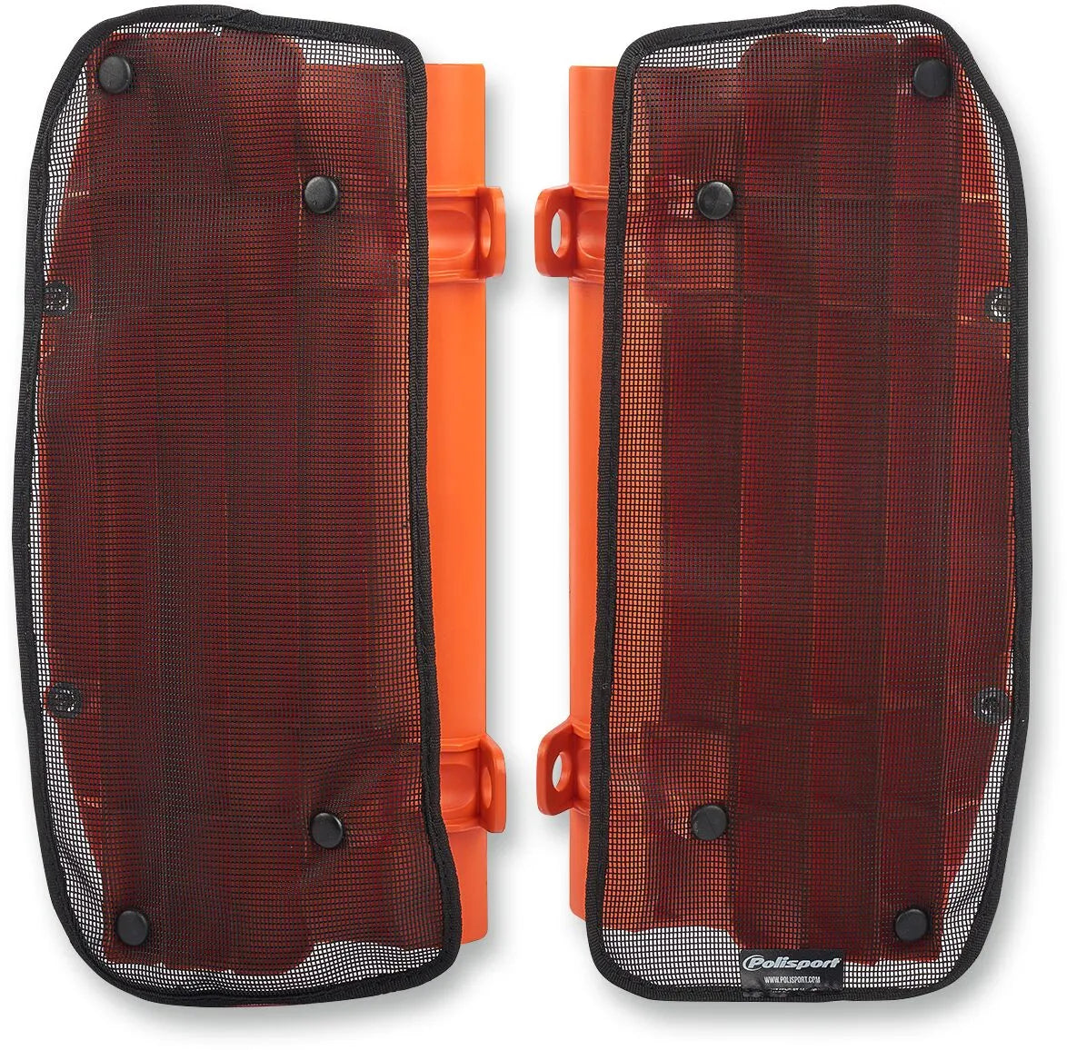 Polisport Radiator Guards For Ktm - Orange