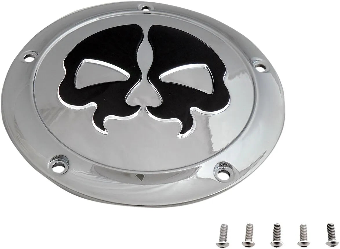 Drag Specialties Split Skull Derby Cover