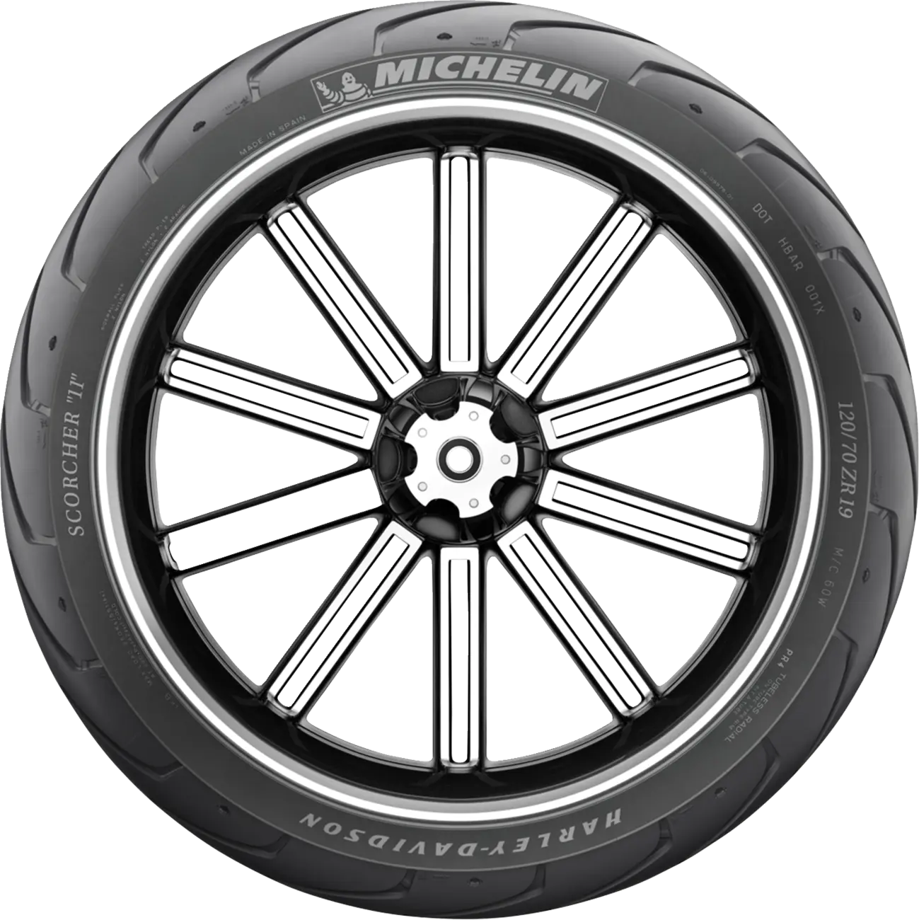 Michelin Scorcher 11 Tire 120/70zr18 For Harley-davidson