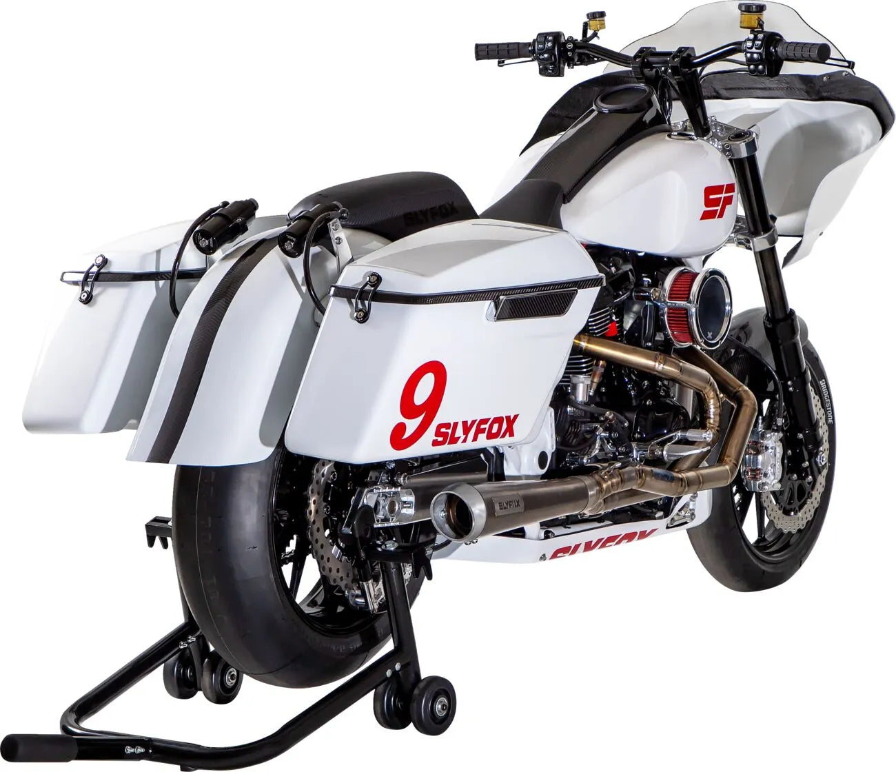 Slyfox Pre-Preg Carbon Fiber Rear Fender