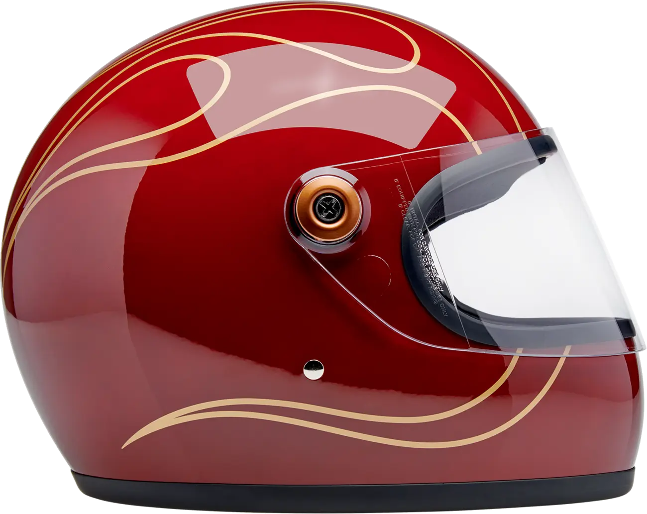 Biltwell Gringo S Helmet - Full Face - Garnet Red