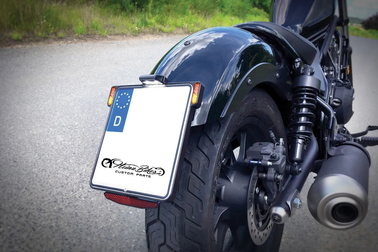 Heinz Bikes All In One License Plate Holder - Universal