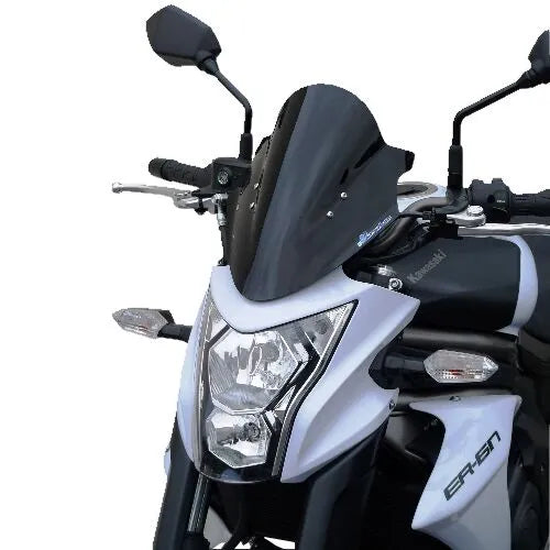 Bullster Windscreen - Naked Bike - Black Smoke
