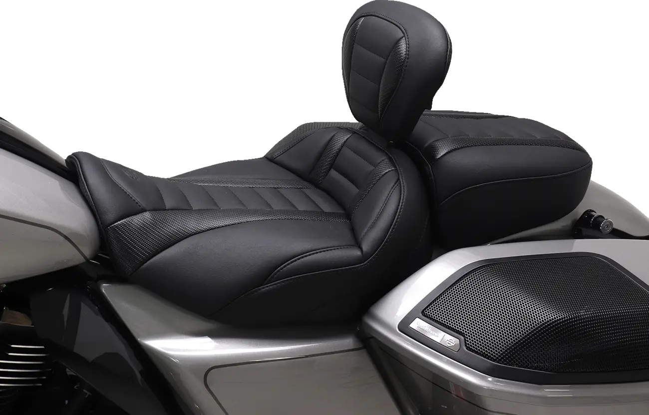 Mustang Deluxe Touring Solo Seat - For Harley Davidson