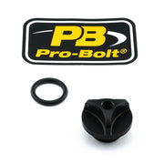 Pro Bolt Aluminium Oil Filler Cap - Black