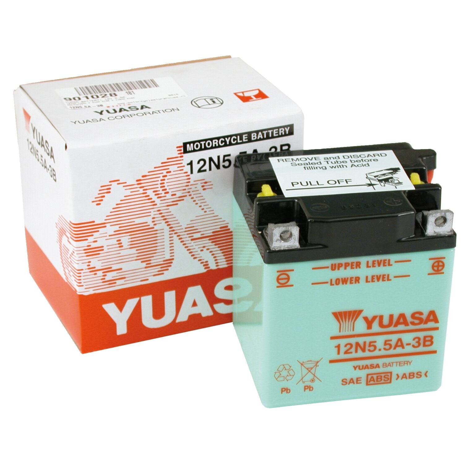 Yuasa 12V lead-acid battery - 5.5Ah