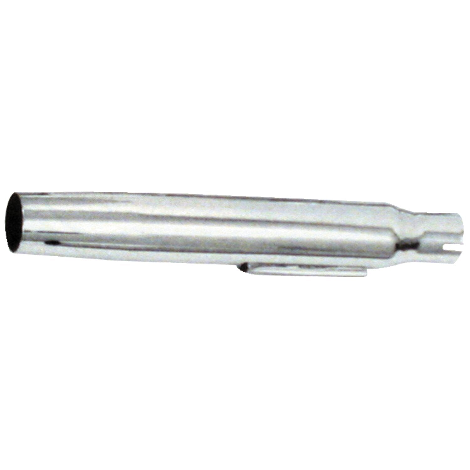 Paughco replacement slip-on muffler - Tapered - Chrome