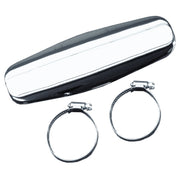Paughco Oval Heatshield / boot guard - 9" - Chrome