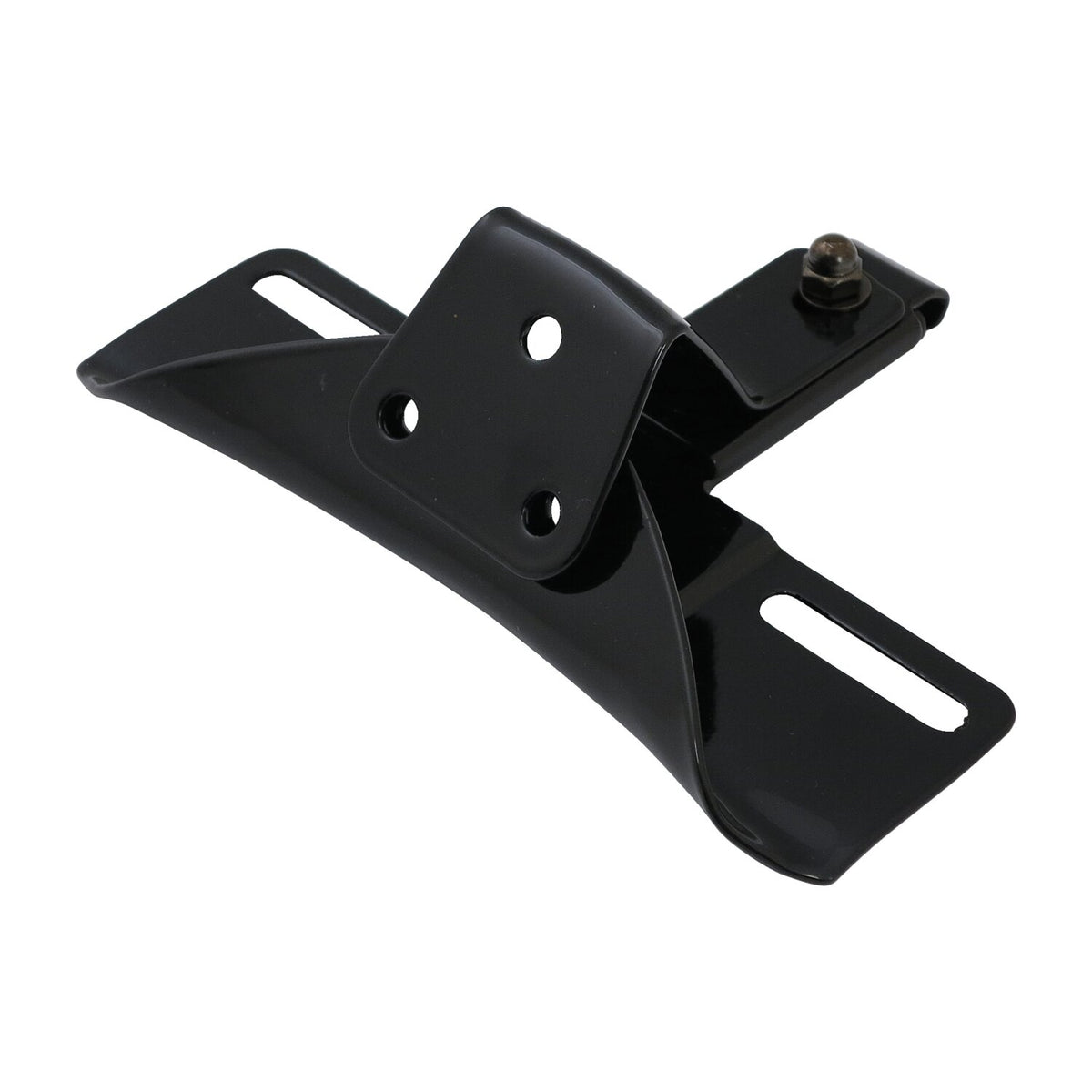 MCS License plate bracket OEM style 3-hole - Black