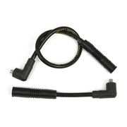 Accel 8.8mm supression core spark plug wire set - Black