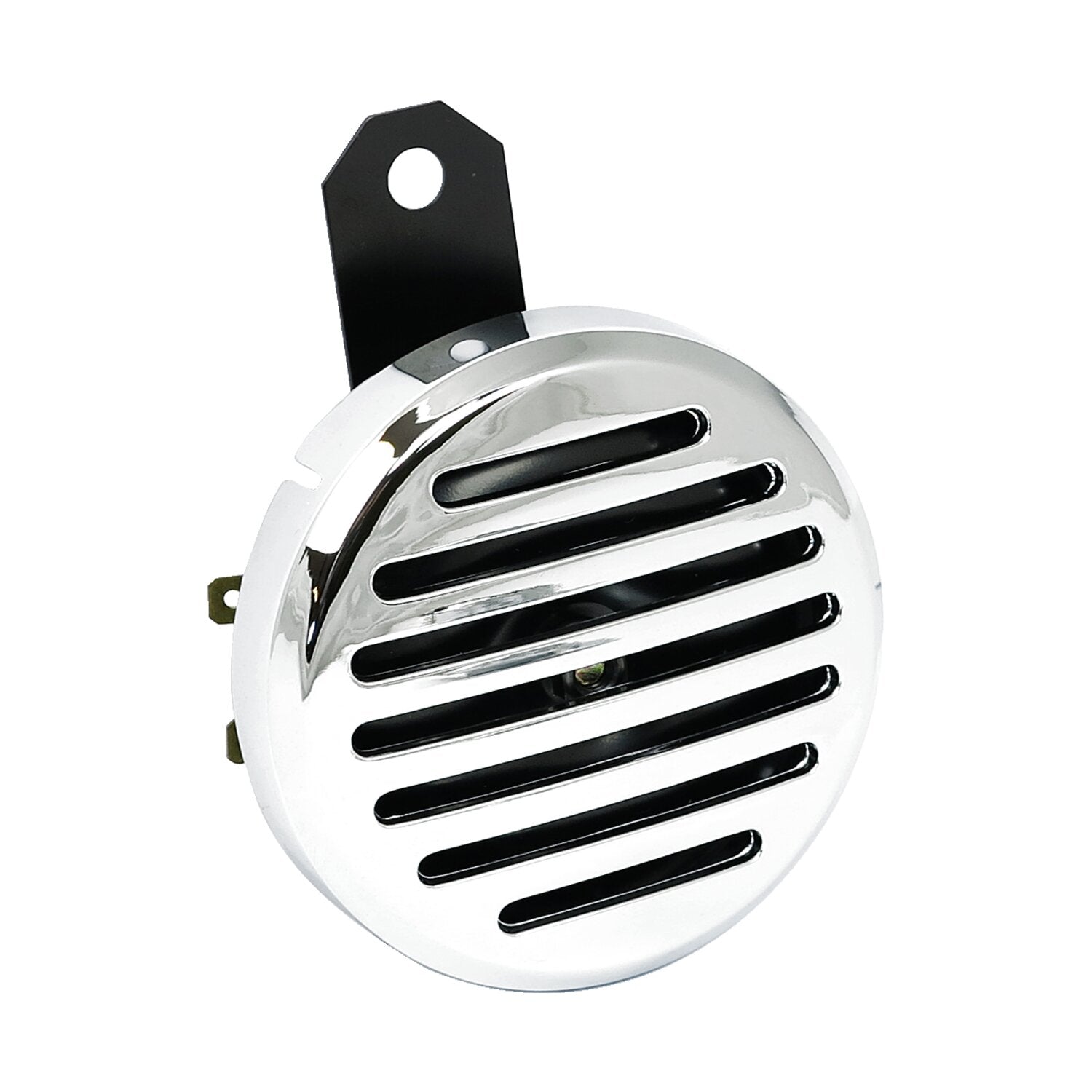 MCS 4" custom horn - 12-volt - wide horizontal slotted - Chrome
