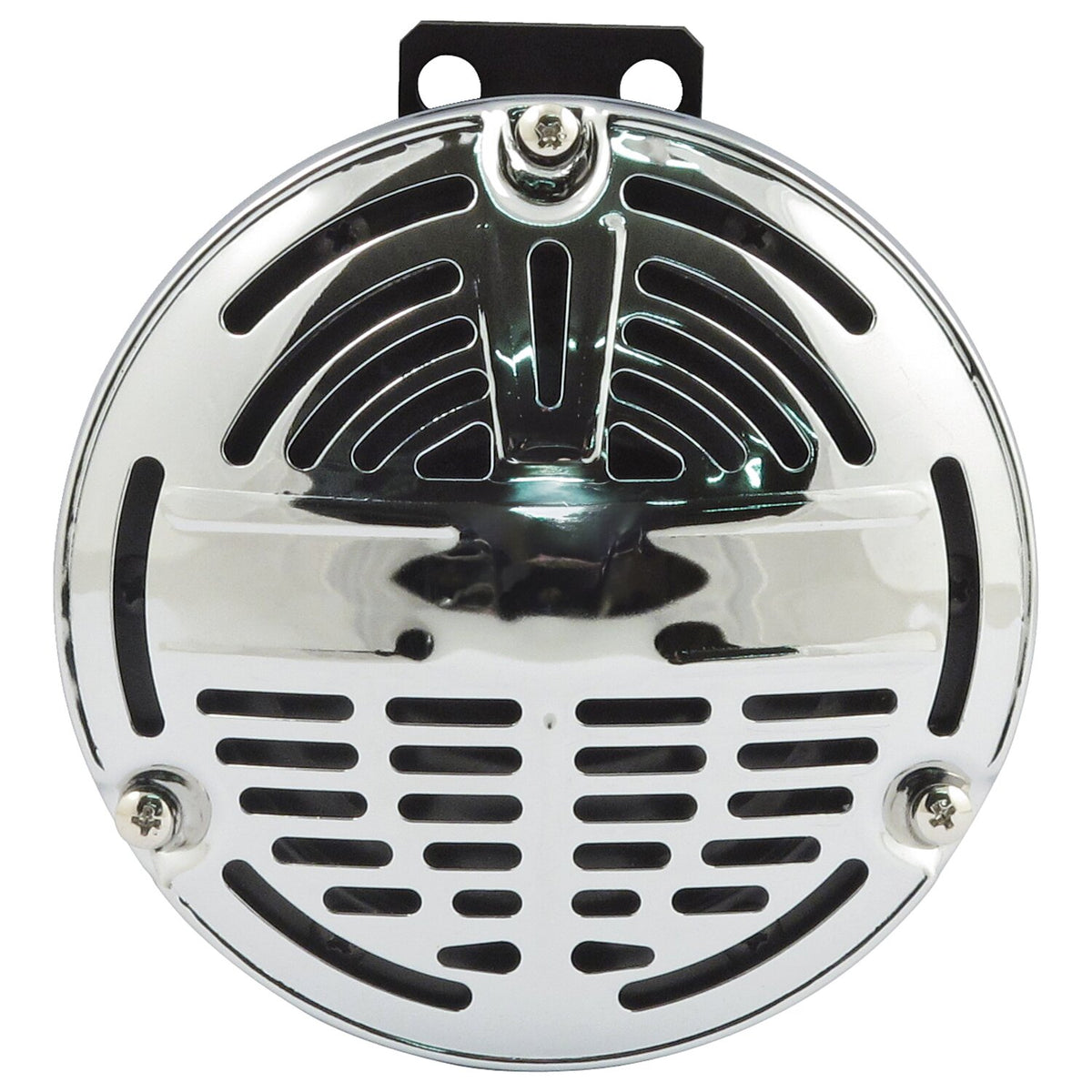 MCS OEM style 5-1/2" springer horn - Chrome - 6-Volt