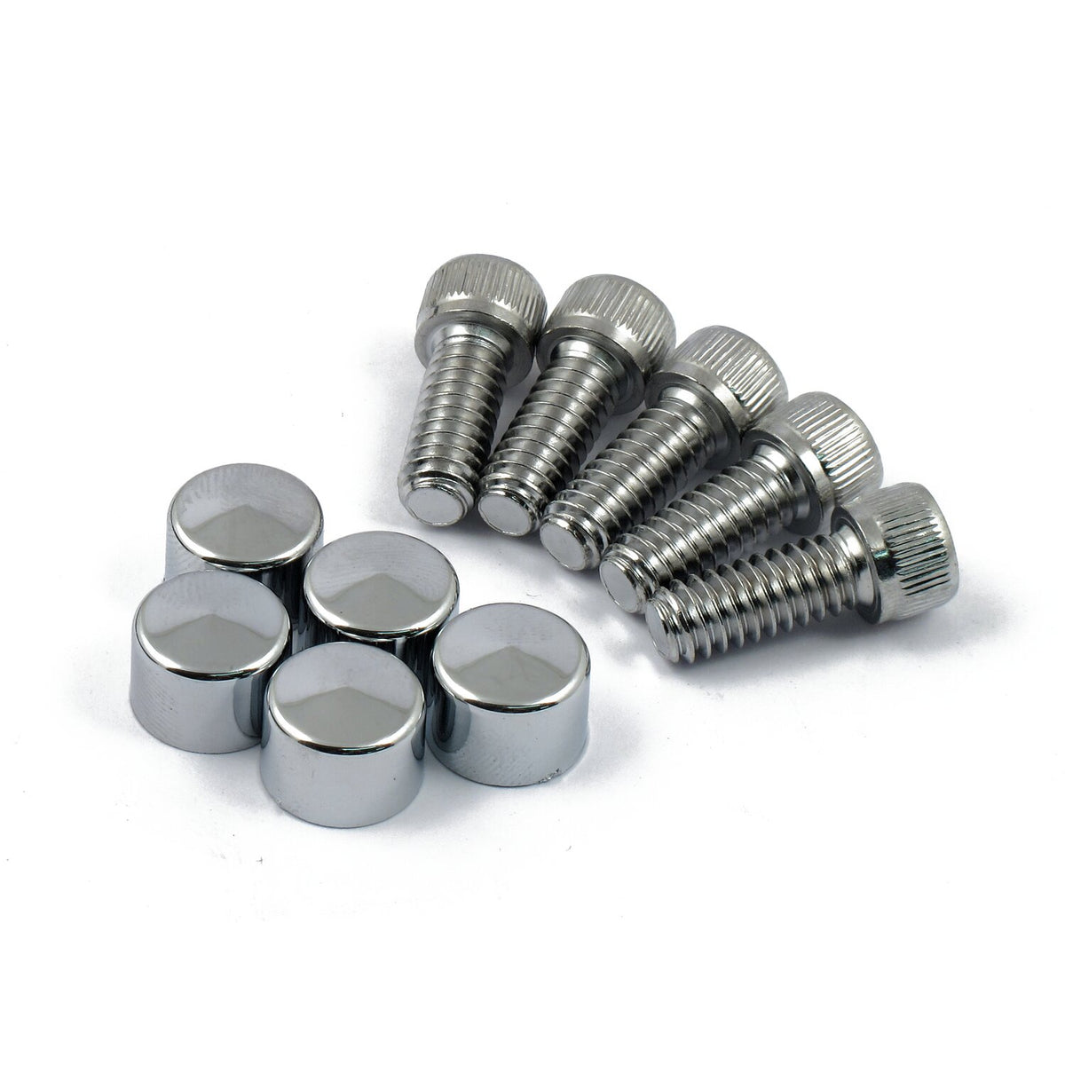 MCS SmoothTopps bolt & cover kit - Chrome