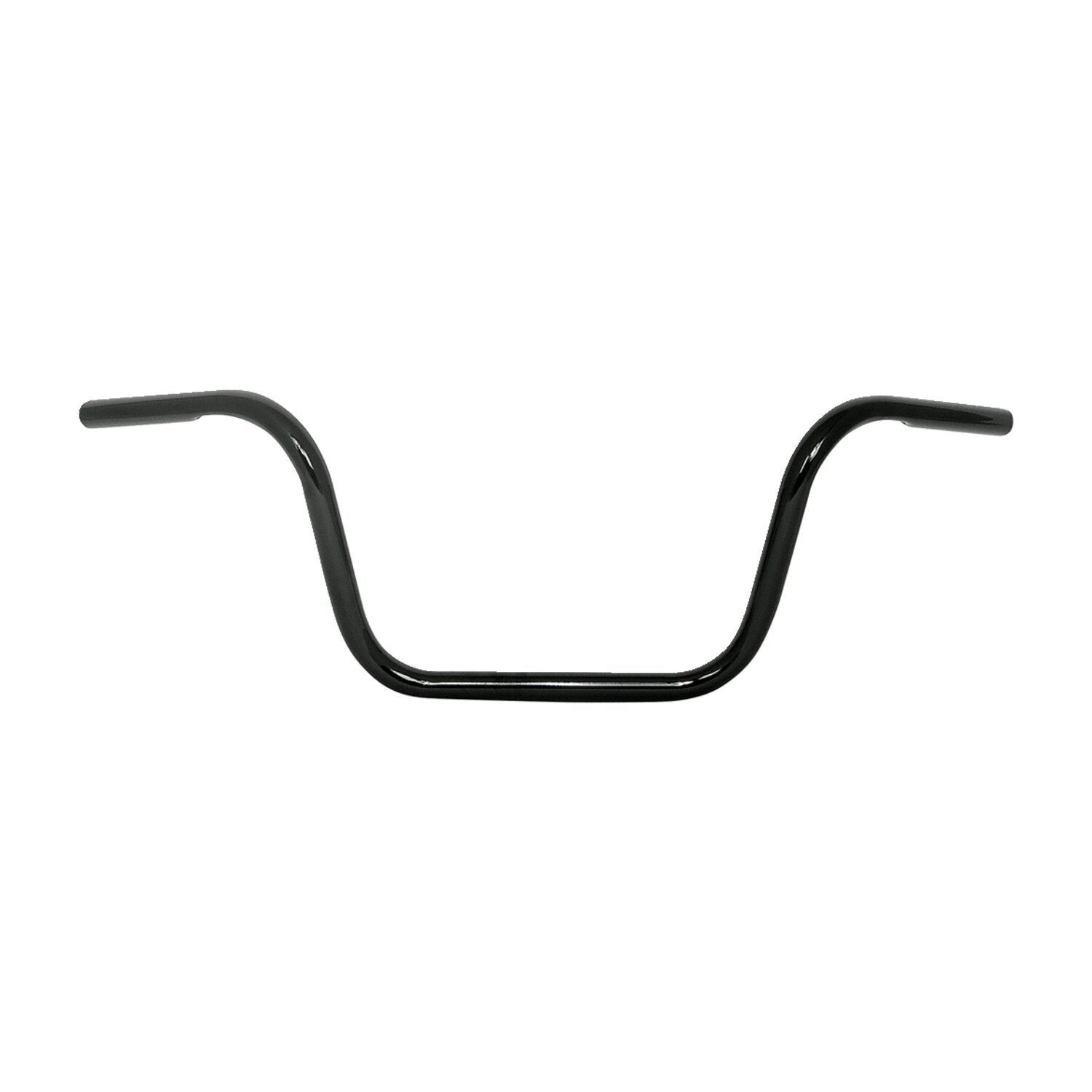 MCS Apehanger handlebar 10" rise 1" black