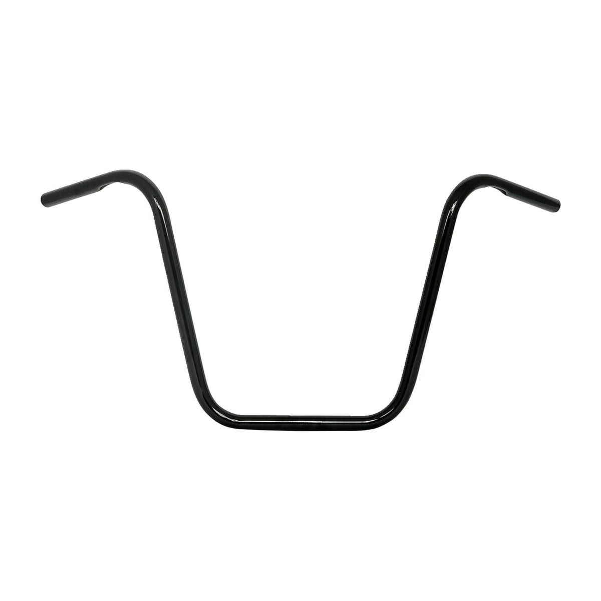 MCS Apehanger handlebar 16" rise 1" black