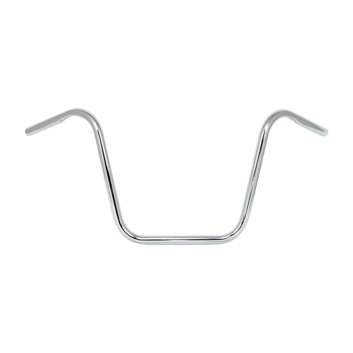 MCS Apehanger handlebar 14" rise 1" chrome