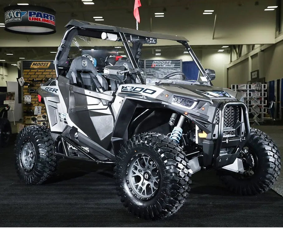 Moose Offroad 545x Wheel - 14 Inch Black Satin