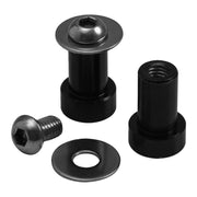 Motone mirror delete plugs 1" h/b - Black