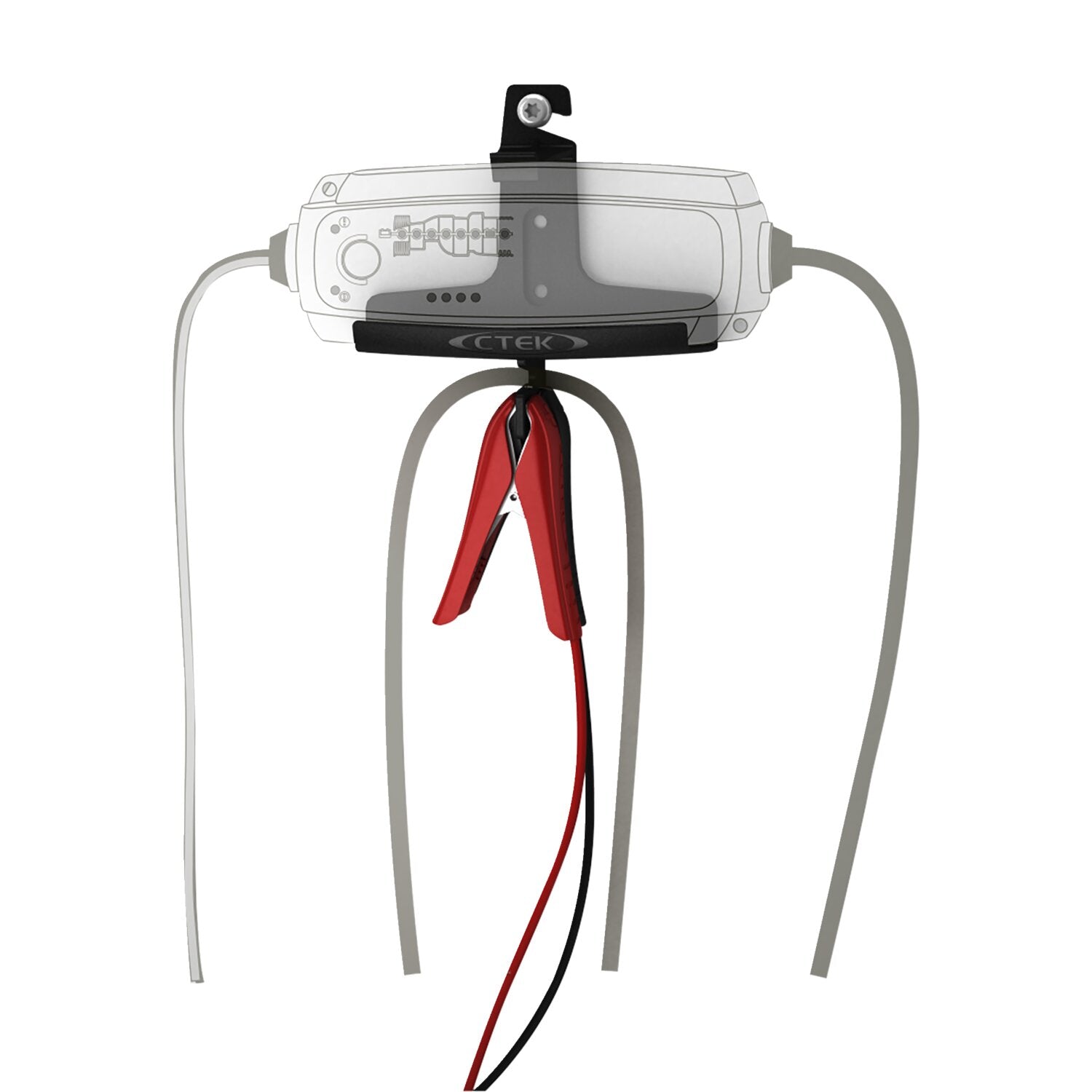 CTEK MXS 3.8A and 5.0A battery charger mounting bracket