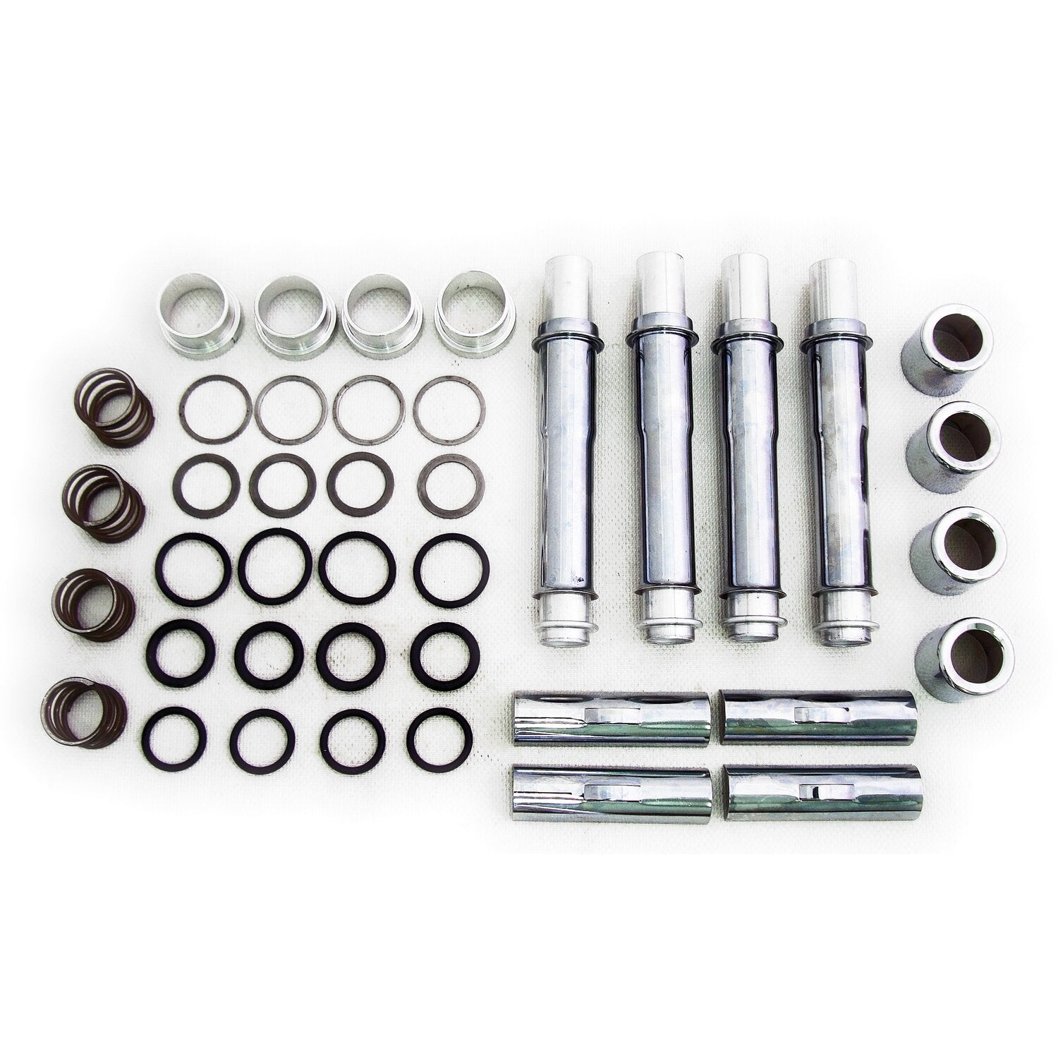 MCS Complete 91-03 XL multiple-parts pushrod cover kit - Chrome