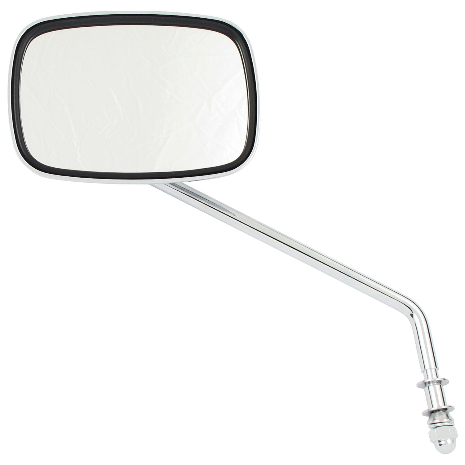 MCS Late OEM style mirror long stem right side - Chrome