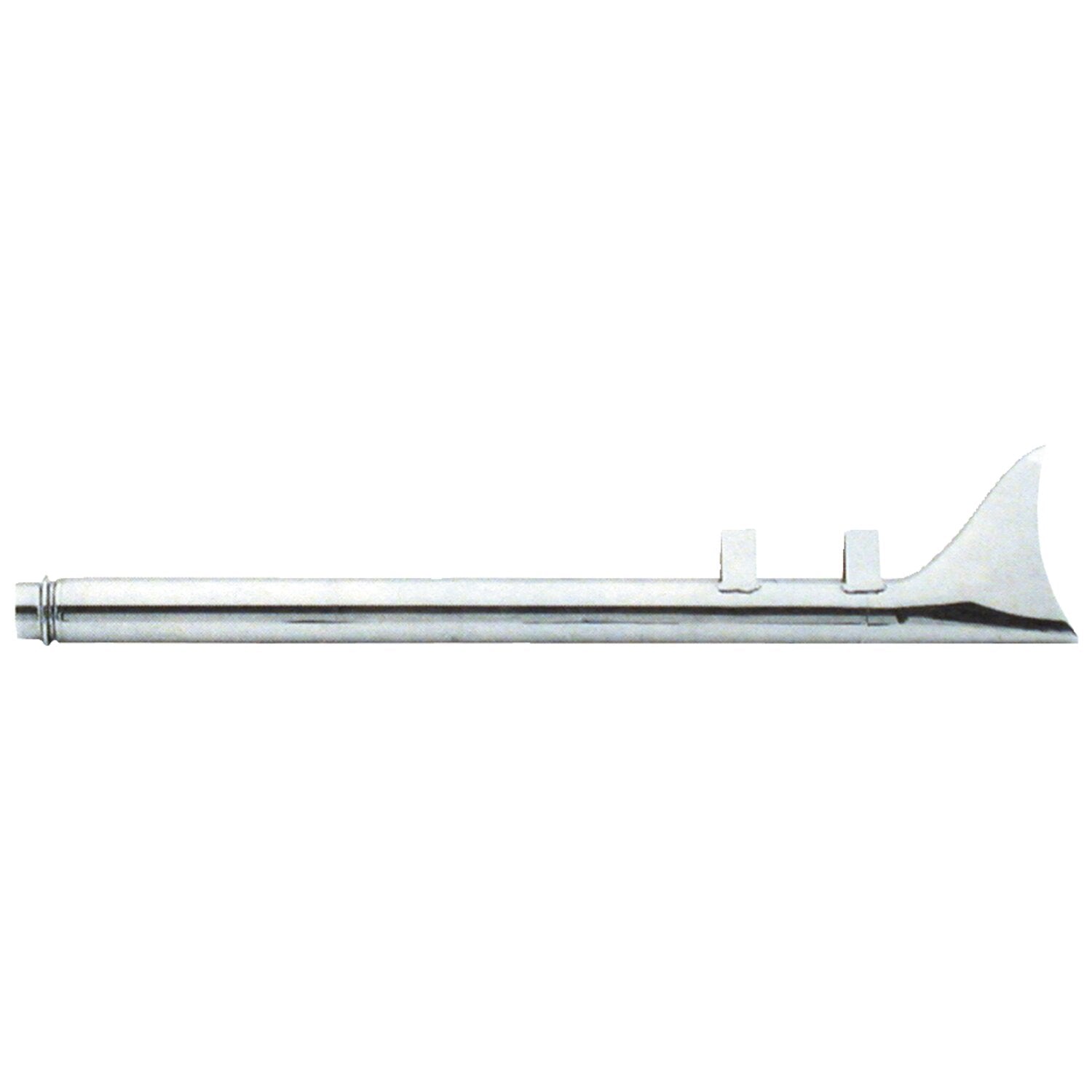 Paughco Fishtail extension (l/r) - 29" long - Chrome