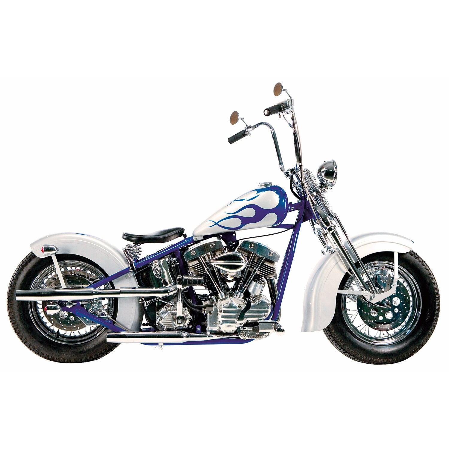 Paughco Shotgun Tapered exhaust (38") - Chrome