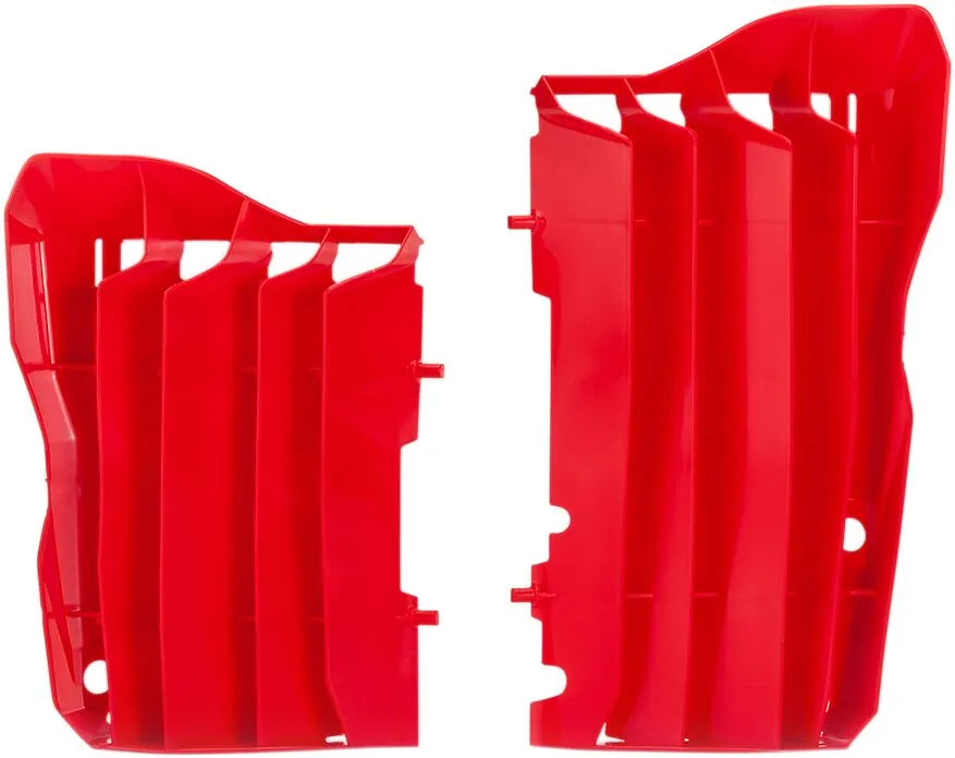 Polisport Radiator Louvers For Optimal Airflow (Red)