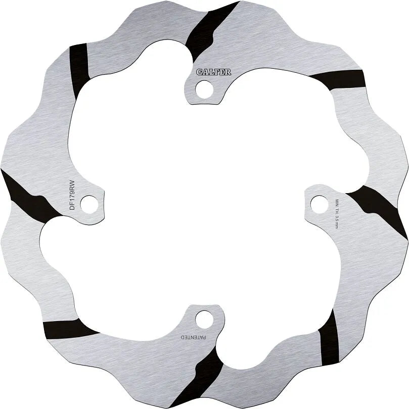 Galfer Fixed Wave Grooved Brake Rotor