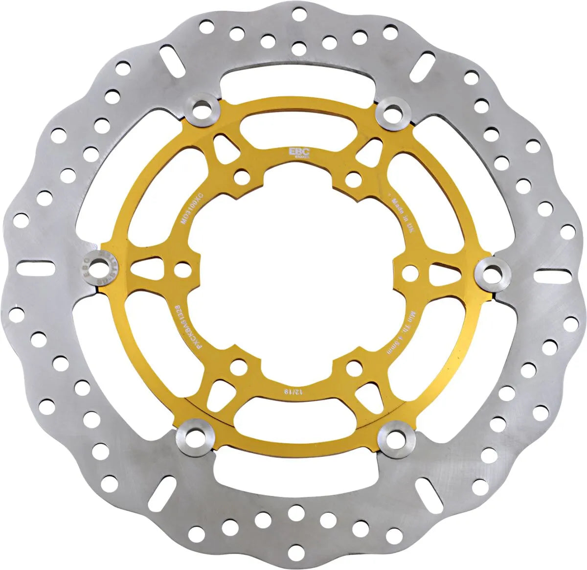 Ebc Pro-lite Xc Contour Brake Rotor - Front