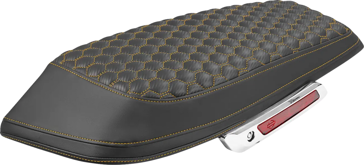 Saddlemen Honeycomb Saddlebag Lid Covers Gold for FLTR/FLHX 23-25