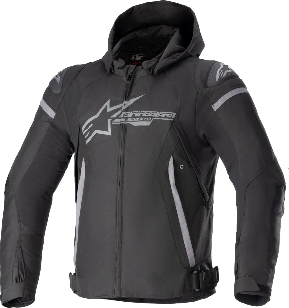 Alpinestars Zaca Waterproof Jacket For Motorcycle Riding - Black/Dark Gray