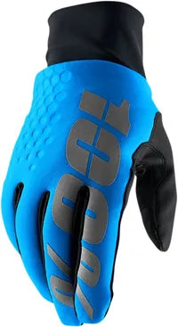 100% Hydromatic Brisker Insulated Gloves - Black/Blue