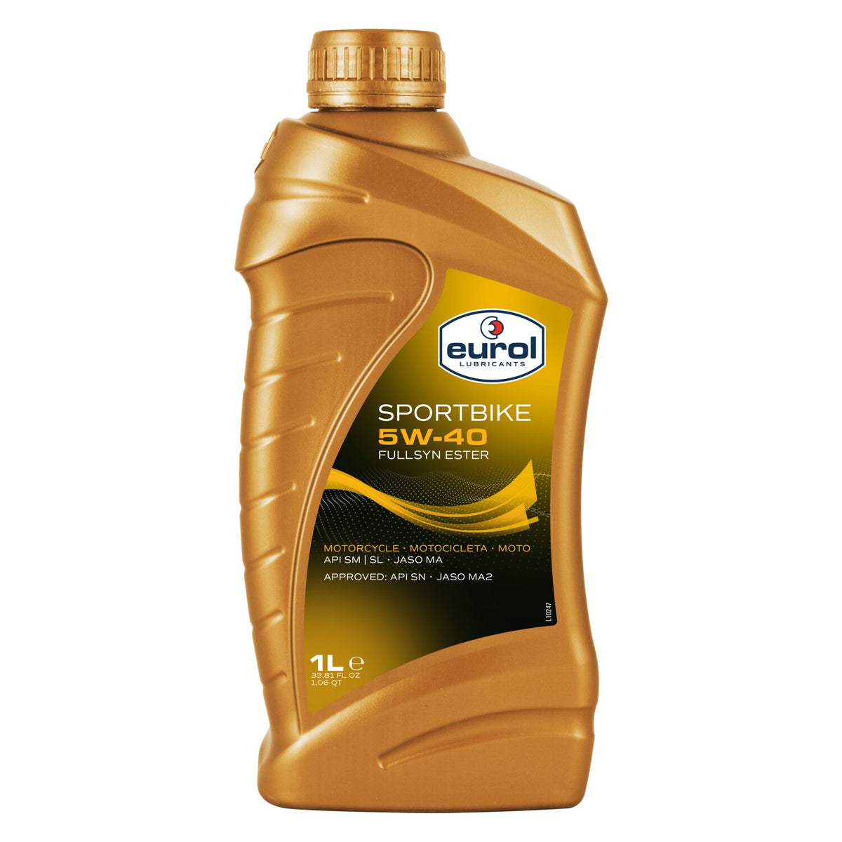 Eurol Synthetic 5W40 SG JASO-MA motor oil 1L