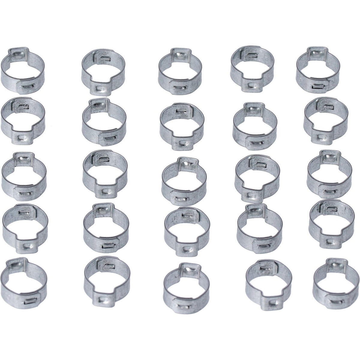 MCS Crimp hose clamp 5/8 (16.00mm) ID - Zinc