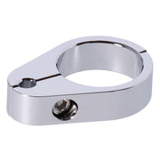 MCS 2-piece frame cable clamp - Throttle - Chrome