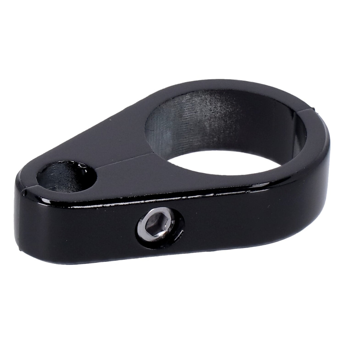 MCS 2-piece frame cable clamp - Clutch - Black