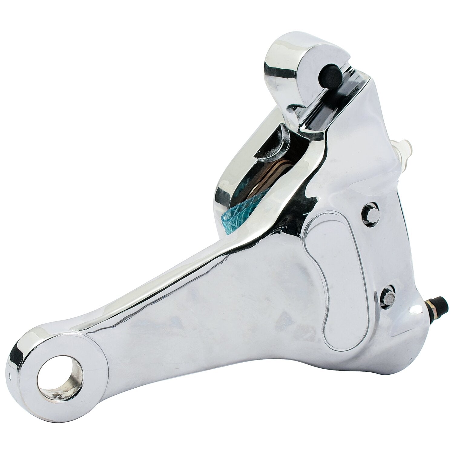 MCS Brake caliper & bracket assembly rear - Chrome