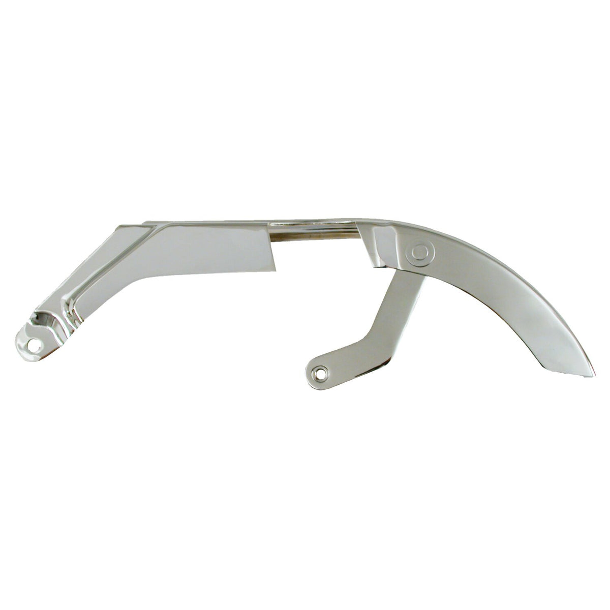 MCS Upper belt guard FXR - Chrome
