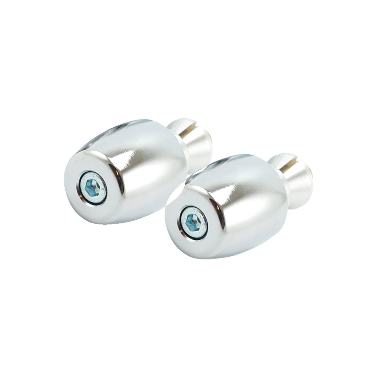 TRW Classic bar ends for 22mm aluminum handlebars - Chrome