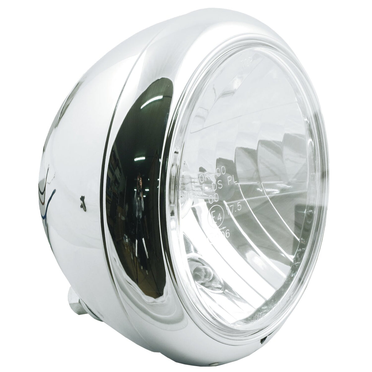 MCS 7" gladiator FL style H4 headlamp - Chrome