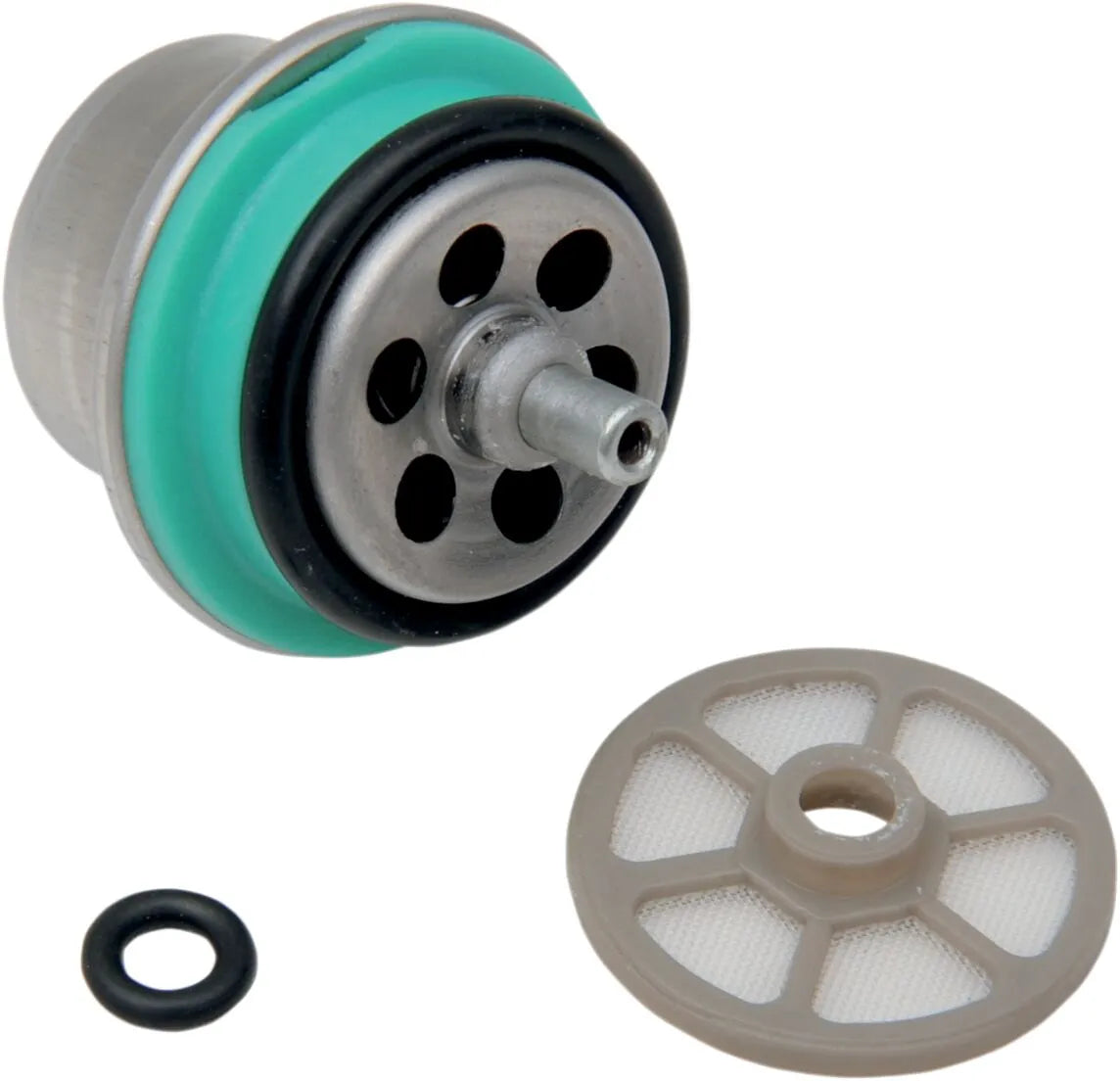 Drag Specialties Fuel Pressure Regulator Silver for Sportster
