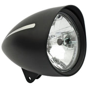 MCS Classic I extreme 5-3/4" headlamp - with visor - Black