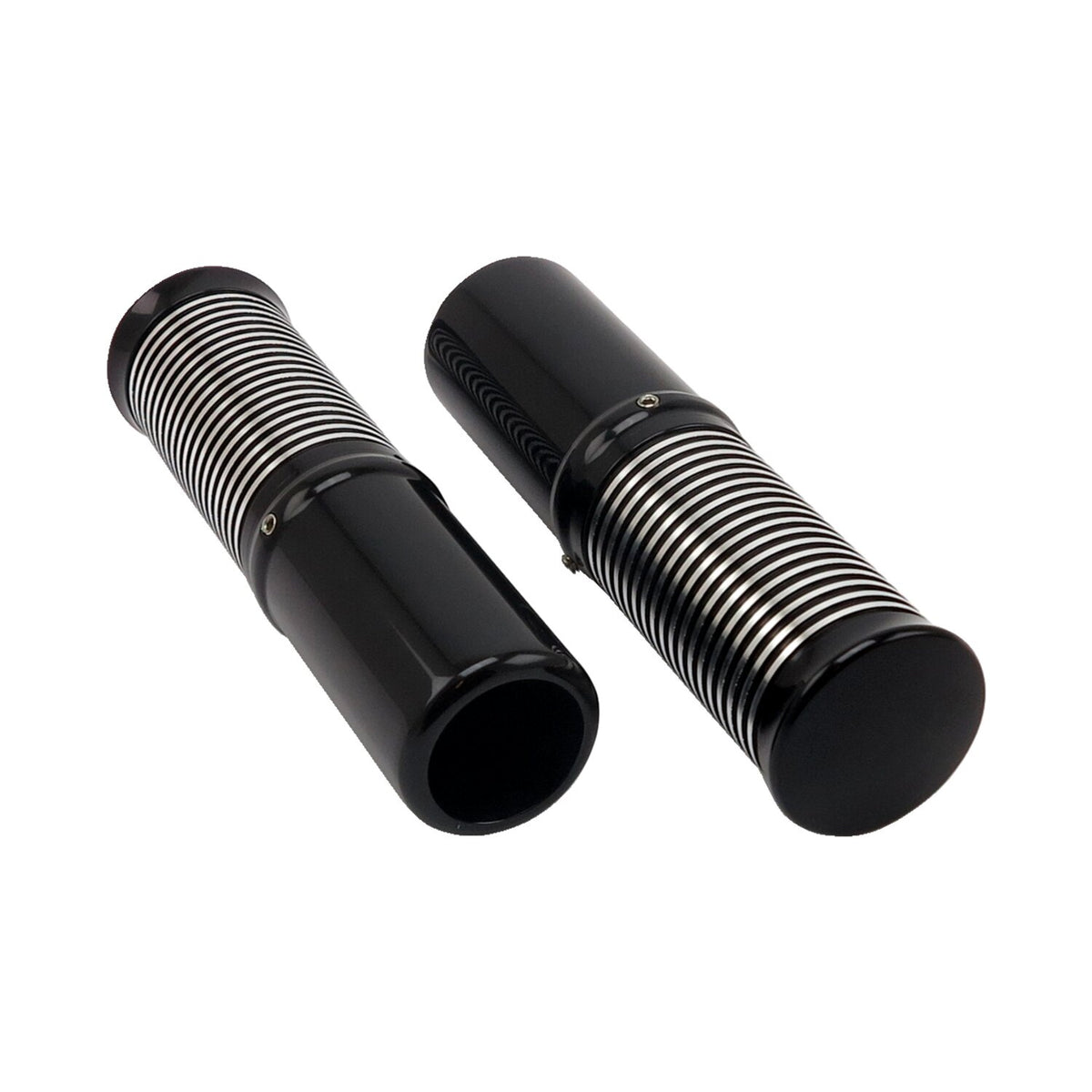 Kustom Tech FL handlebar grip set - Int.l throttle black CC