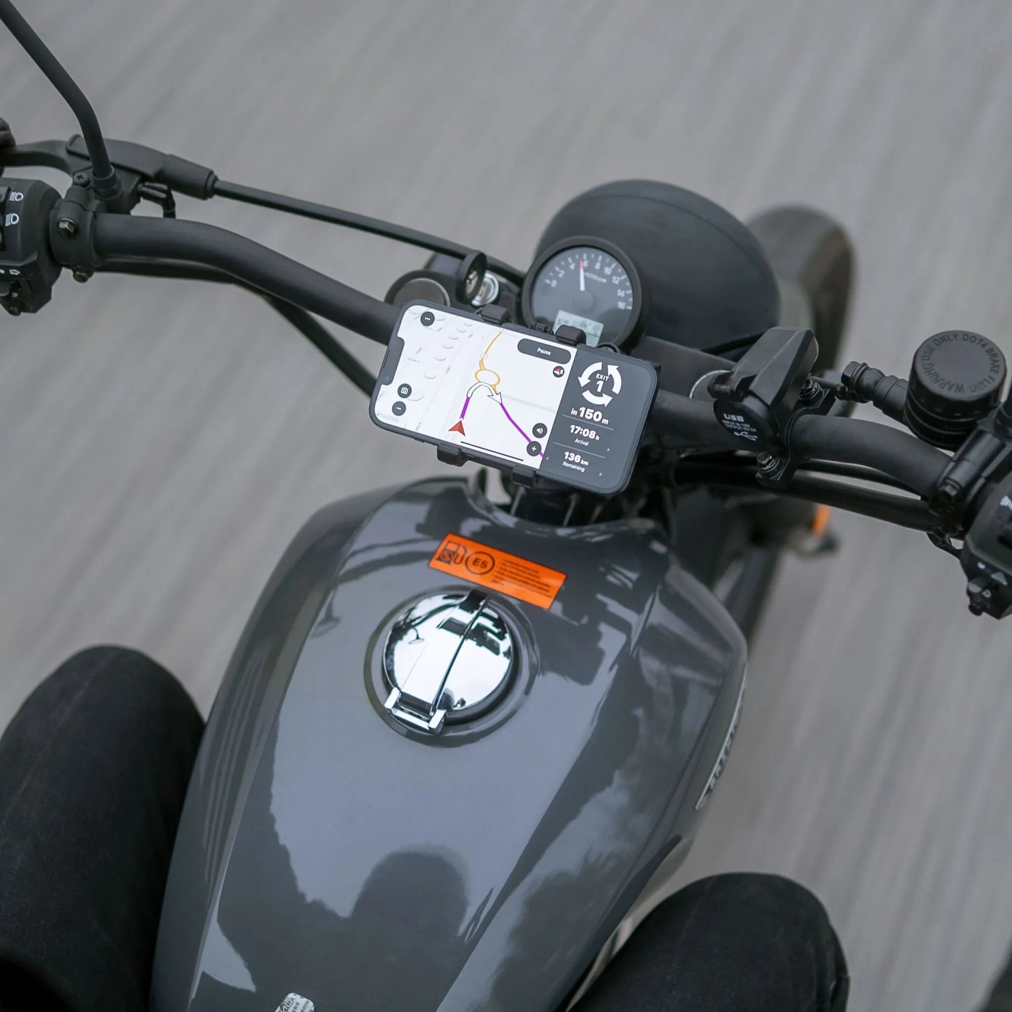 Sp Connect Universal Clamp Moto Bundle