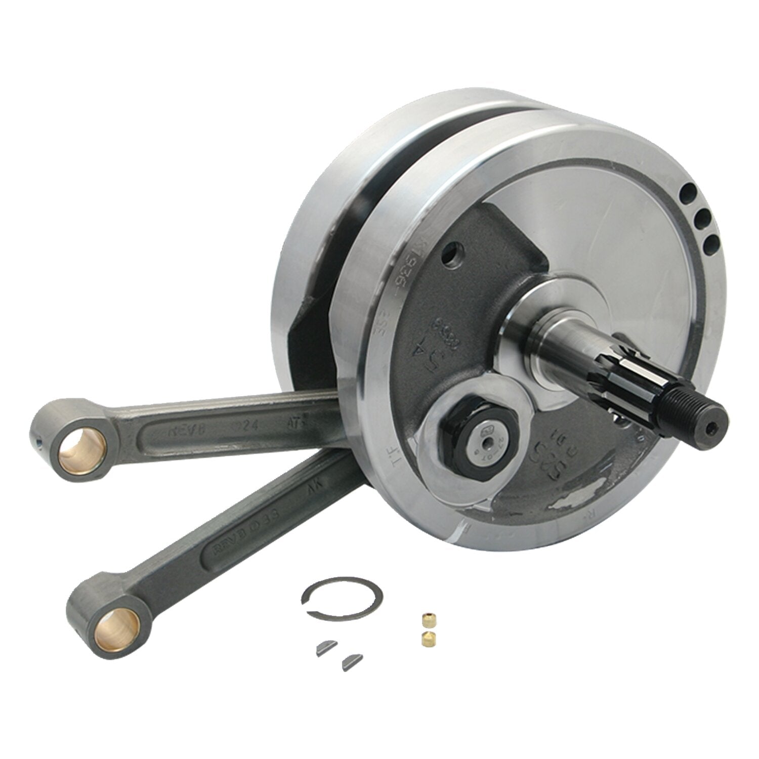 S&S flywheel assembly for 93" P/SH-series engines