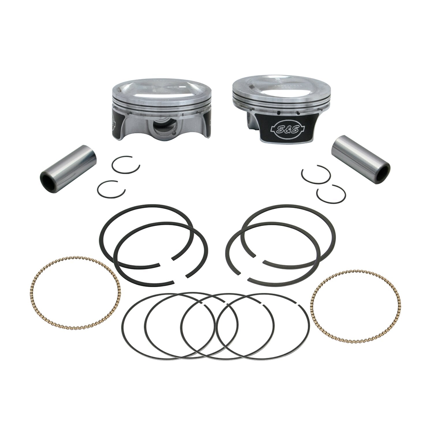 S&S 96" to 103" big bore pop-up piston kit - +.005"