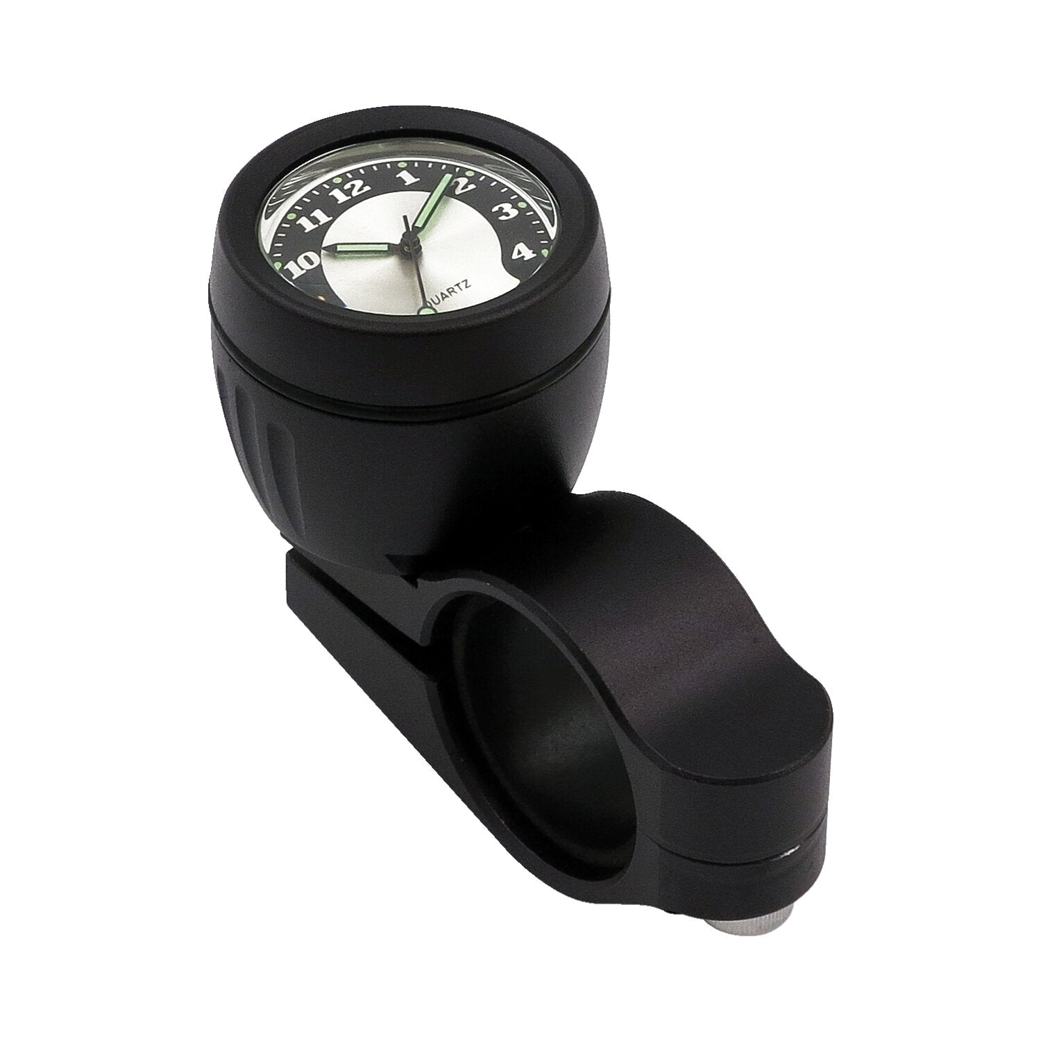 MCS Handlebar mounted clock black
